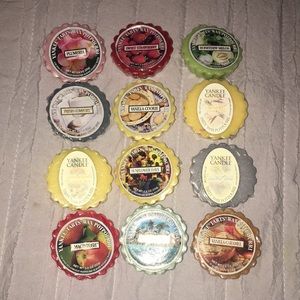 Bundle of 12 Yankee candle tarts